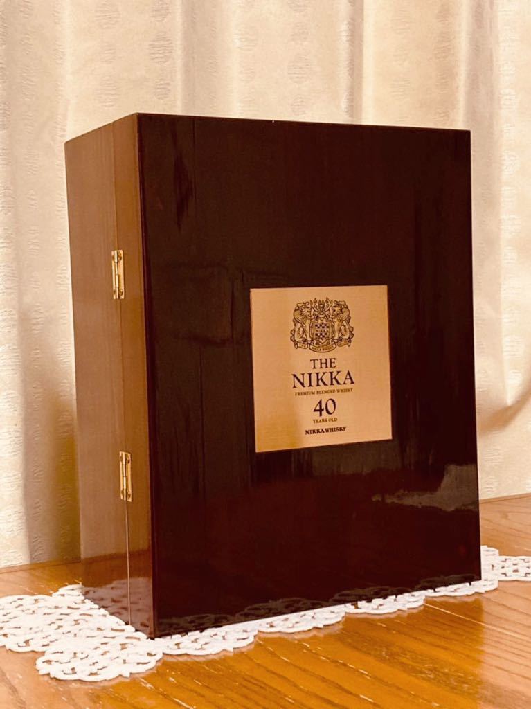THE NIKKA ザニッカ 40年 80周年記念ボトル 空瓶 THE NIKKA ザニッカ