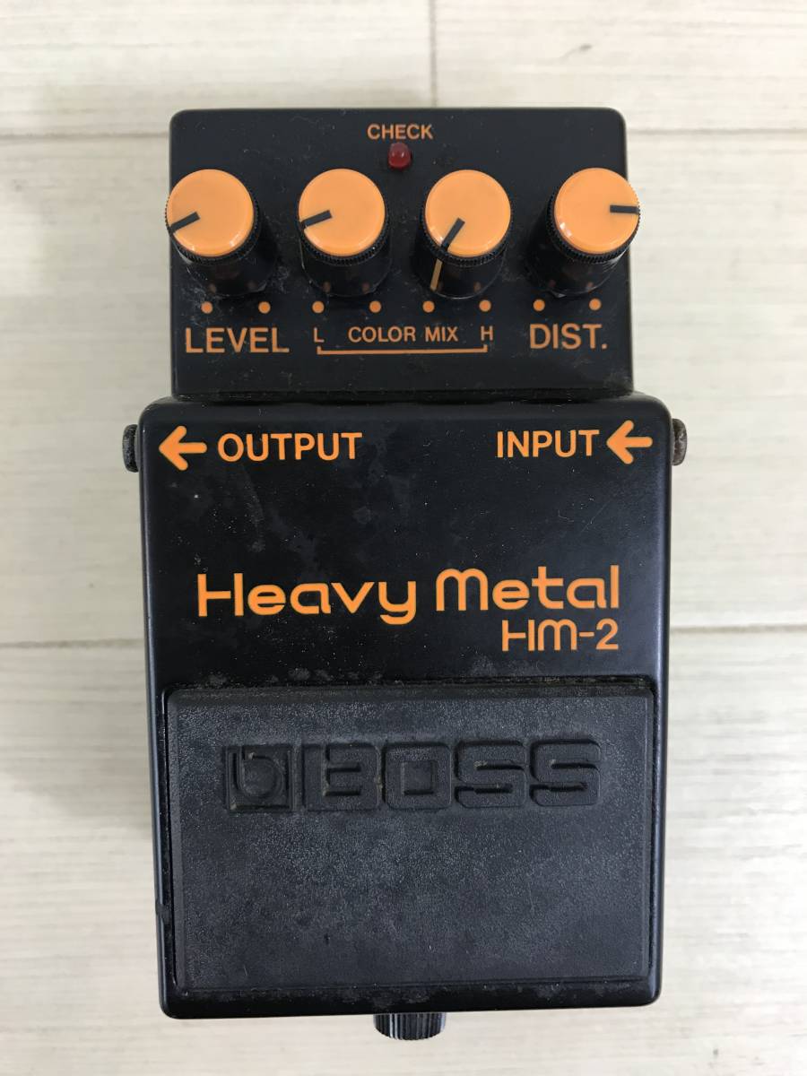 BOSS Heavy Metal ヘビーメタル HM-2 公式通販 エフェクター ボス HM-2&frasl;ボス 中古 日本製 HM-2W l boss Made 0