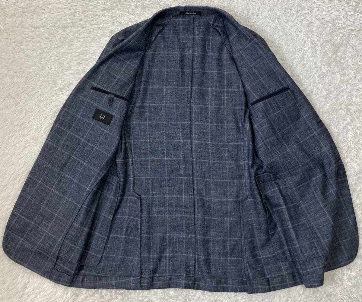 イタリア製◇dunhill ダンヒル WESTMINSTER 春夏 三者混 ウィンドウ 
