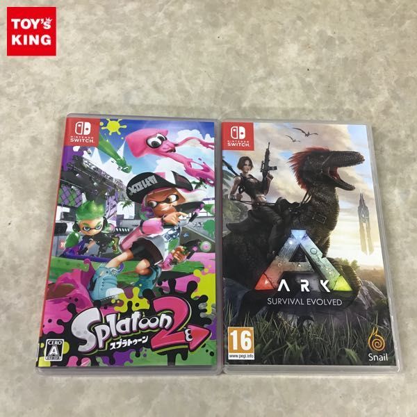 最新作，定番 1円 Nintendo Switch ソフト ARK：Survival Evolved スプラトゥーン2(ニンテンドースイッチソフト)｜売買されたオークション情報、yahooの商品情報をアーカイブ公開 - オークファン ニンテンドースイッチソフト