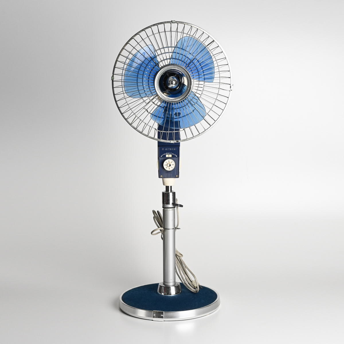 動作確認済 扇風機 HITACHI/日立 スタンドファン S-660 高さ約955mm 青  