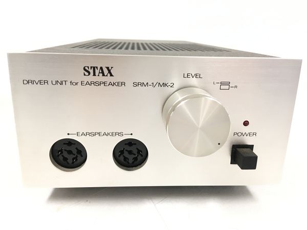 STAX イヤースピーカードライブユニット SRM-1 MK2 ジャンク T6505915 STAX - スタックス SR-X1 〜静電型イヤースピーカーの新世代エントリー機 新世代のエントリー機