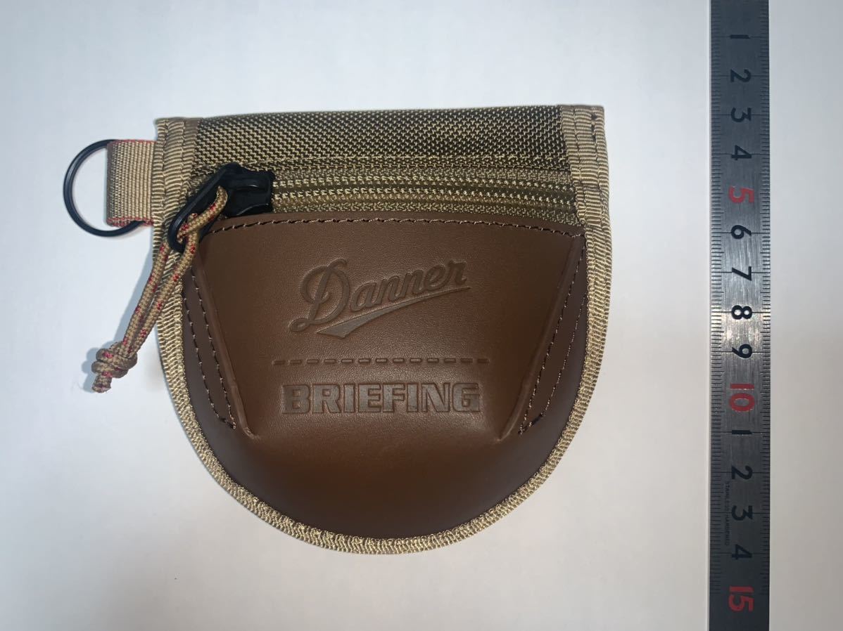 2026，限定セール ラスト1 BRIEFING &times; DANNER ブリーフィング ダナー コラボ コインケース限定品ゴアテックス コヨーテ キャディバック ゴルフ小物入(ブリーフィング)｜売買されたオークション情報、yahooの商 ブリーフィング