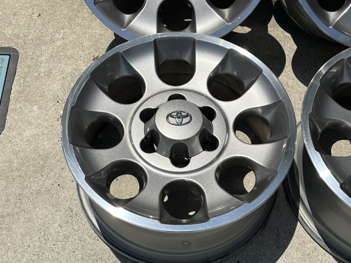 FJクルーザー 純正ホイール 17x7.5j +15 6H139.7 アルミホイール