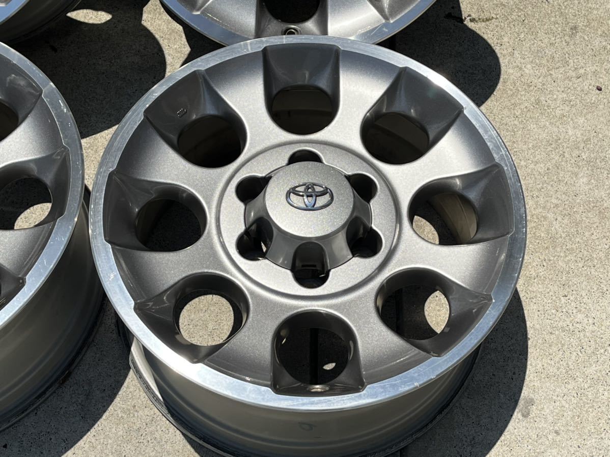 FJクルーザー純正ホイール　17x7.5j FJクルーザー 純正ホイール 17x7.5j +15 6H139.7 アルミホイール