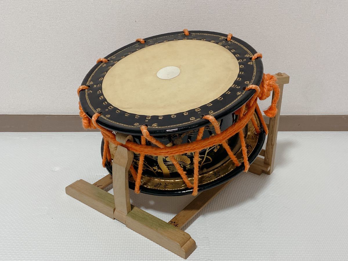締太鼓 和太鼓 ケース付き 台座付き 和楽器 伝統楽器 打楽器 締太鼓 和太鼓 和楽器 台座付き 当時物 ケース 締太鼓 付き 締め太鼓