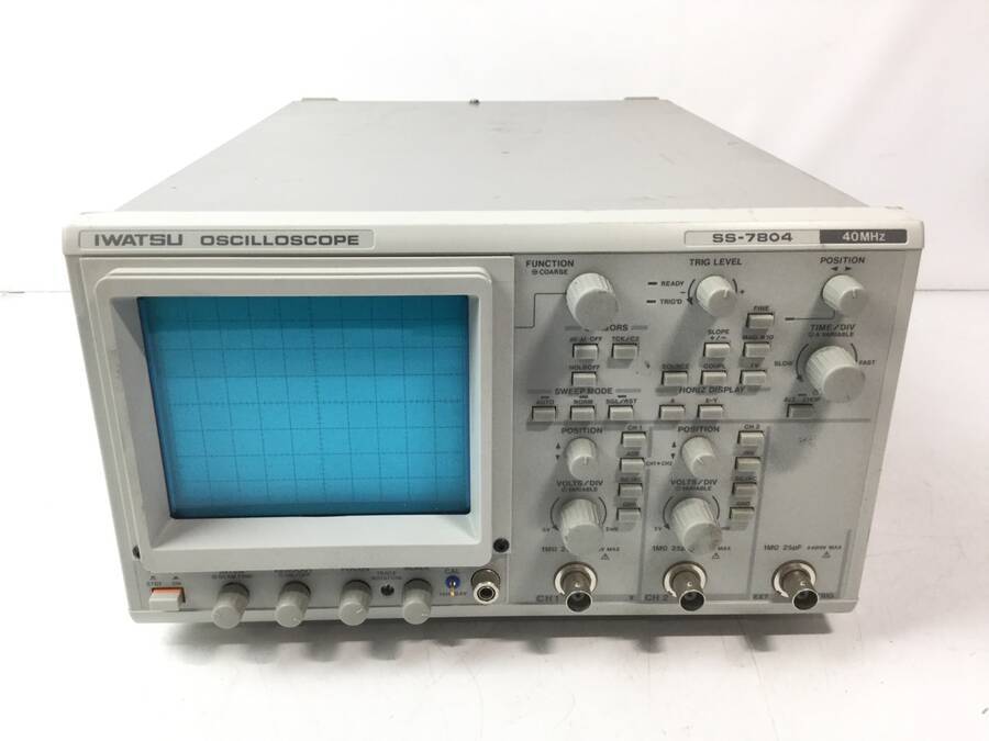 IWATSU SS-7804 40MHz 岩通 オシロスコープ＊現状品 IWATSU SS-7804 岩
