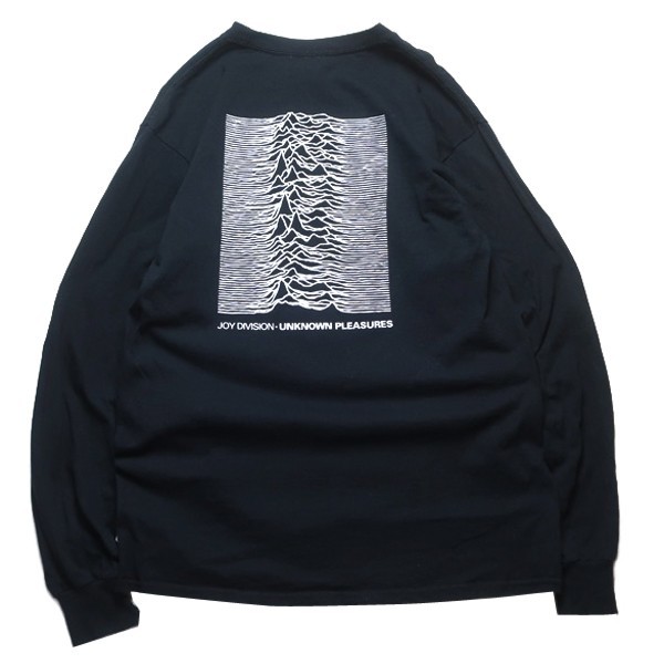 【定番，安い】 ポストパンク Joy Division ジョイディヴィジョン Unknown Pleasures プリント バンド 長袖 Tシャツ ロンT ブラック 黒 M メンズ 古着(Tシャツ)｜売買されたオークション情報、yahooの商品情報をアーカ Tシャツ
