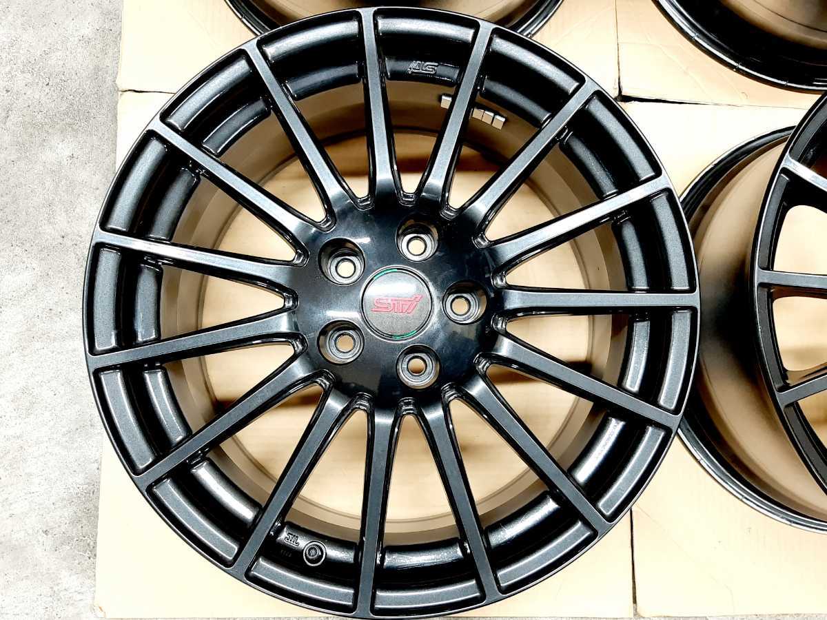 超希少】スバル WRX S4 STIスポーツ# 500台 限定車 純正 18インチ 8.5J 