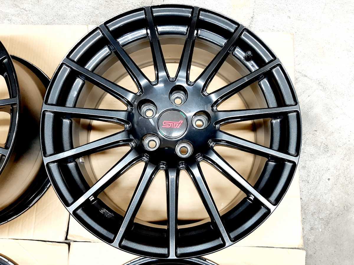 超希少】スバル WRX S4 STIスポーツ# 500台 限定車 純正 18インチ 8.5J 