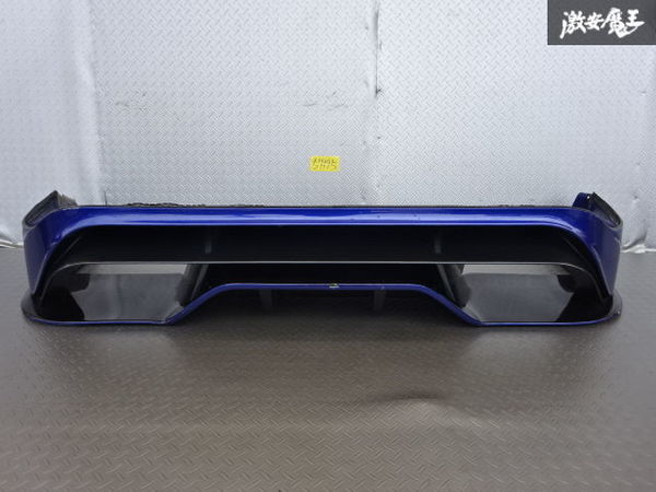  KUHL クール RACING レーシング ZVW50 ZVW51 50 プリウス 前期 リア リヤ ハーフスポイラー アンダースポイラー エアロ FRP 紺系 訳有(リア)｜売買されたオークション情報、yahooの商品情報をアーカイ トヨタ用