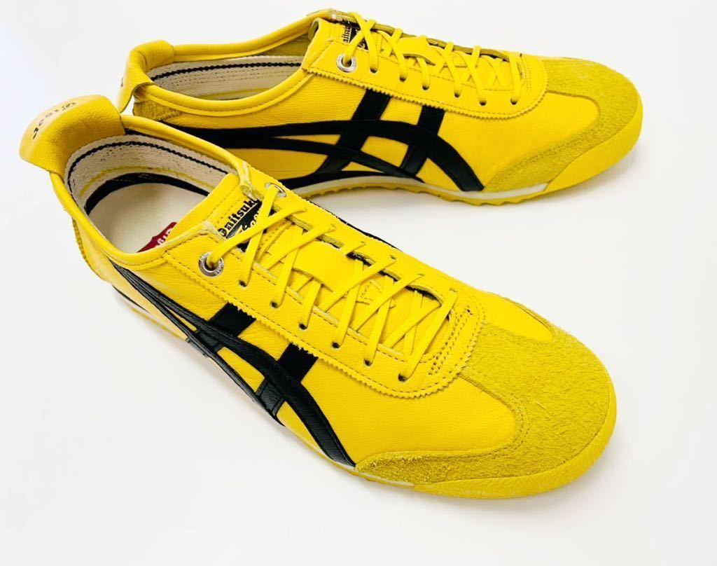 HOT，送料無料 極 名作 Onitsuka Tiger MEXICO 66 SD オニツカタイガー メキシコ レザー 黄 &times; 黒 天然皮革 us 7.5 JP 25.5 ㎝ 正規品(25.5cm)｜売買されたオークション情報、yahooの商品情報をアーカイブ公開 - オークフ 25.5cm