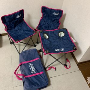 ネイビー キャンプ チェア Coleman コンパクト アウトドア 未使用 コールマン ピクニック テーブル q セット Www Viti Cat