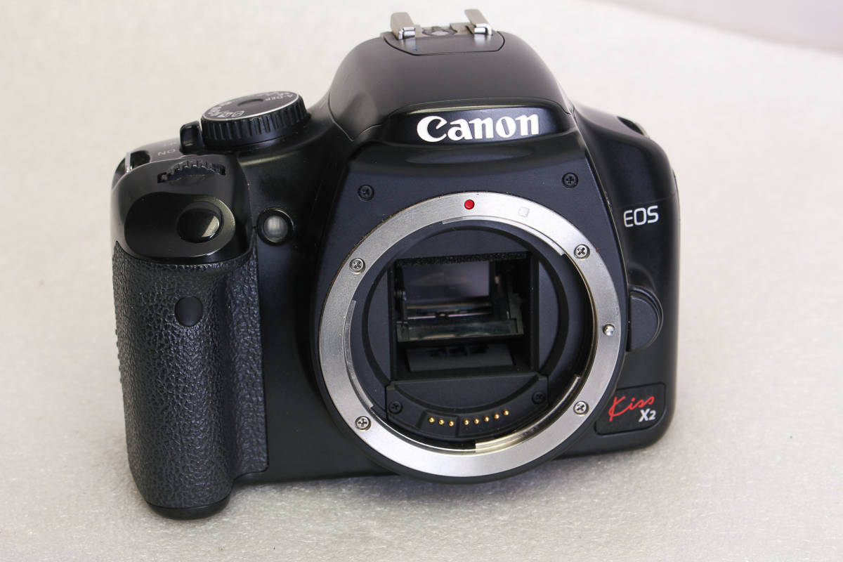 人気SALE，正規品 送料520円 バッテリー無し 充電器無し Canon キャノン Canon EOS kiss X2 ボディ 管理2(キヤノン)｜売買されたオークション情報、yahooの商品情報をアーカイブ公開 - オークファン キヤノン