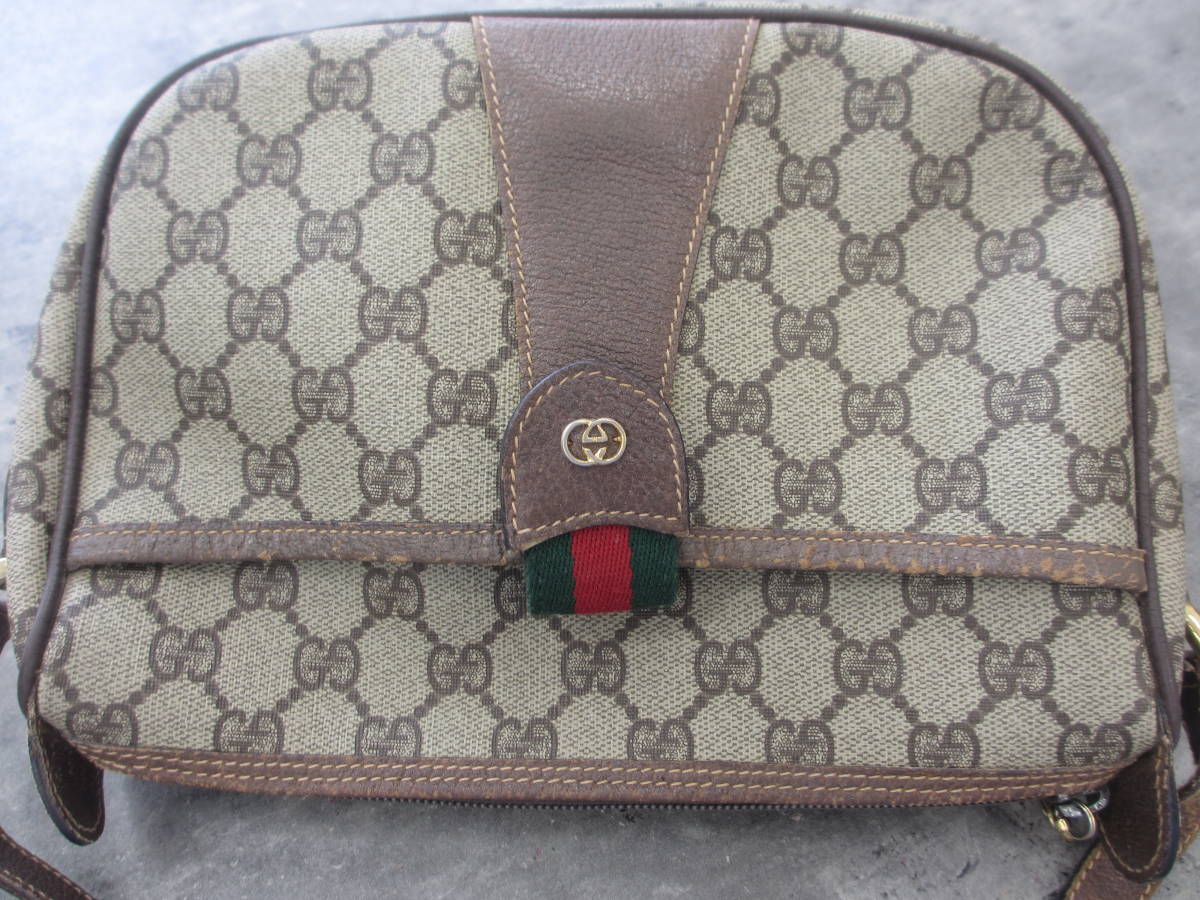GUCCI/グッチ/GGスプリーム ショルダー バッグ シェリー/001・58・6177 