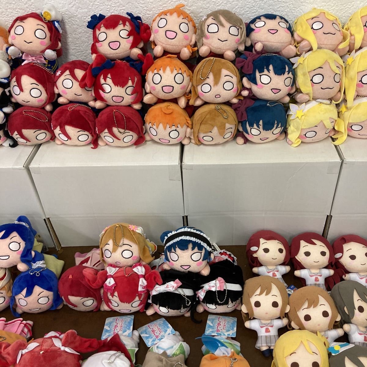 YK417) ラブライブ!サンシャイン Aqours ぬいぐるみ 大量 まとめ売り 