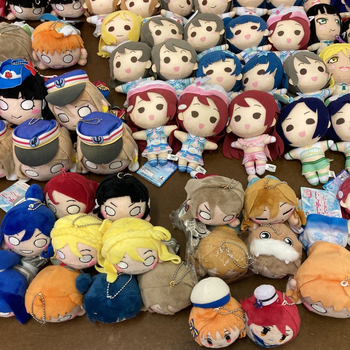 YK417) ラブライブ!サンシャイン Aqours ぬいぐるみ 大量 まとめ売り 