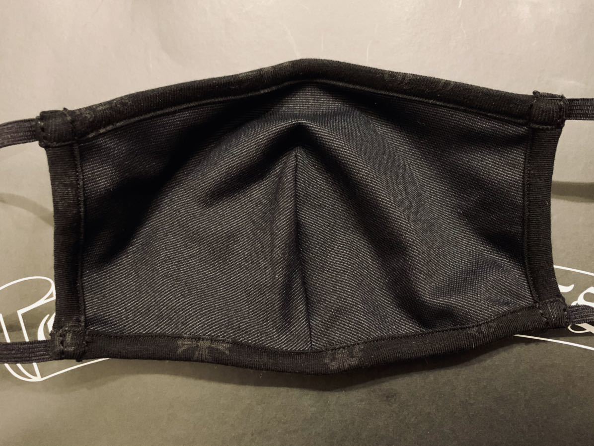 国内正規店購入 クロムハーツ CHROME HEARTS マスク 黒 ブラック