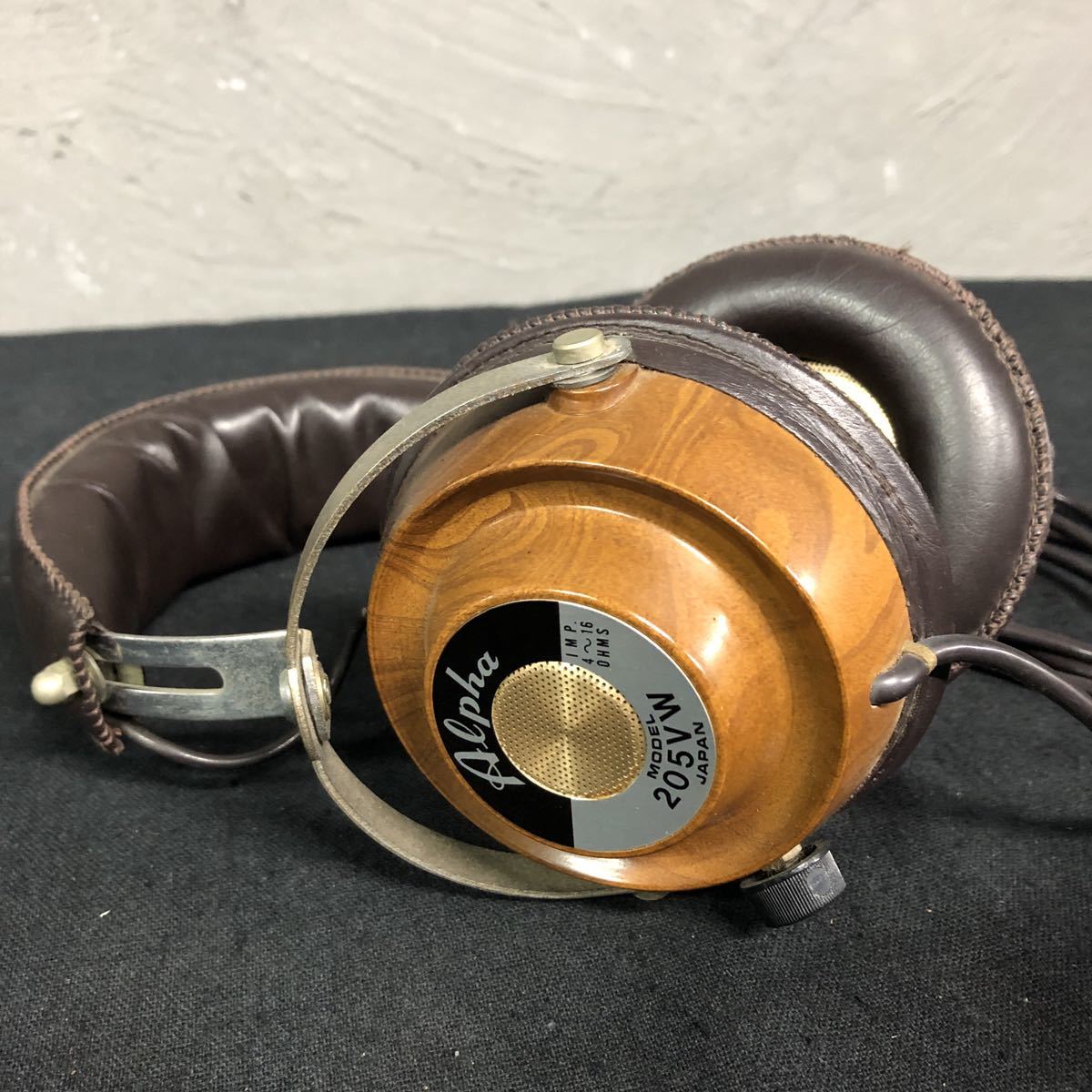 A1-hy Alpha 205VW ヘッドフォン ヘッドホン アルファ アンティーク レトロ オーディオ 825-5(ヘッドフォン)｜売買され ...