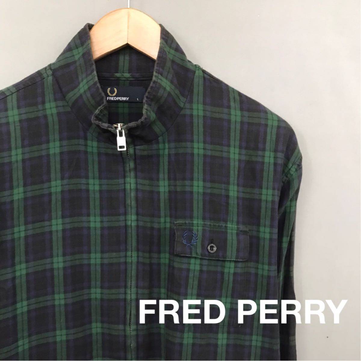 PERRY FRED ジップアップジャケット フレッドペリー | L ブラック 2025 