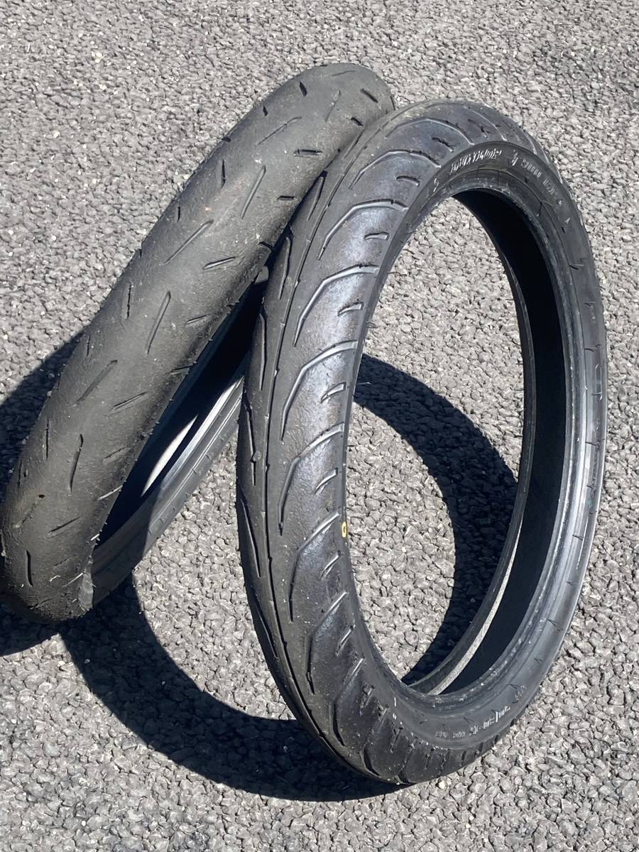 DUNLOP ダンロップ KR410 TT900GP 90/80-17 2本セット NS50R NS50F