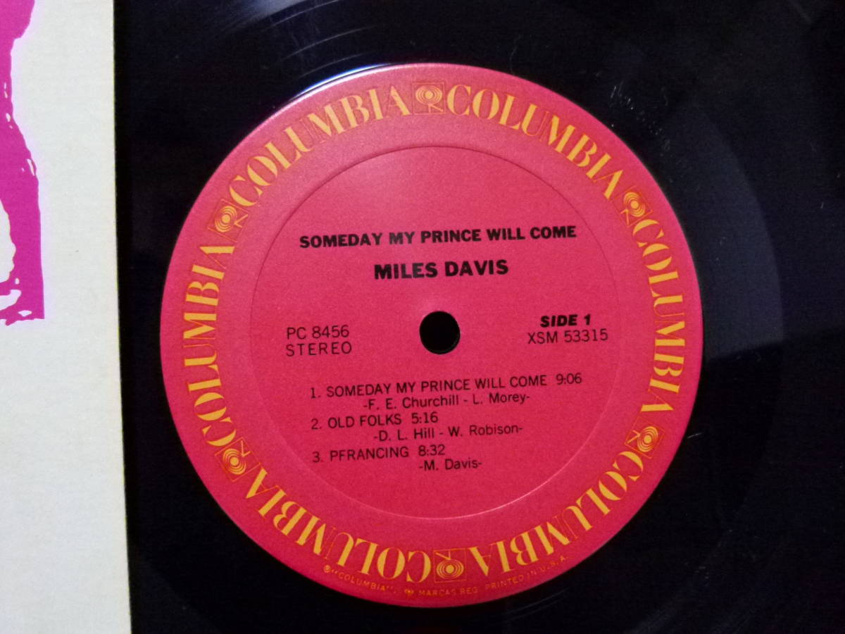 □激レア□美盤□MILES DAVIS□SOMEDAY MY PRINCE WILL COME□