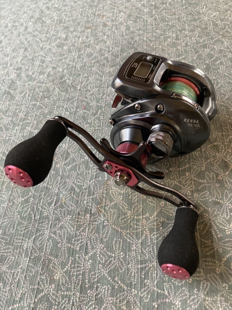紅牙 ダイワ ベイトリール KOHGA ICS103 タイラバ ダイワ(Daiwa