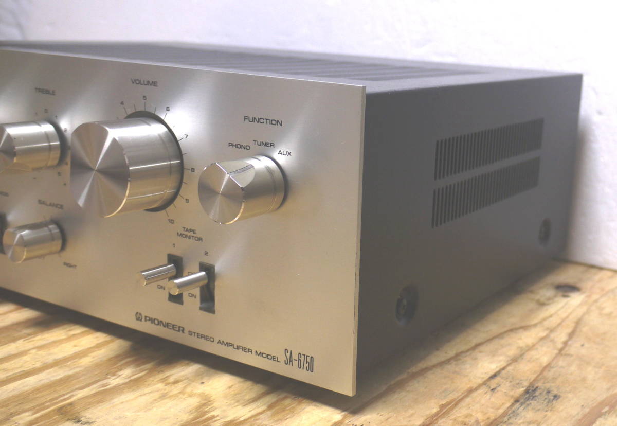 PIONEER プリメインアンプ SA-6750 動作品 パイオニア SA-6750 Pioneer PIONEER ◇ - Yahoo!オークション 「sa-6750」の落札