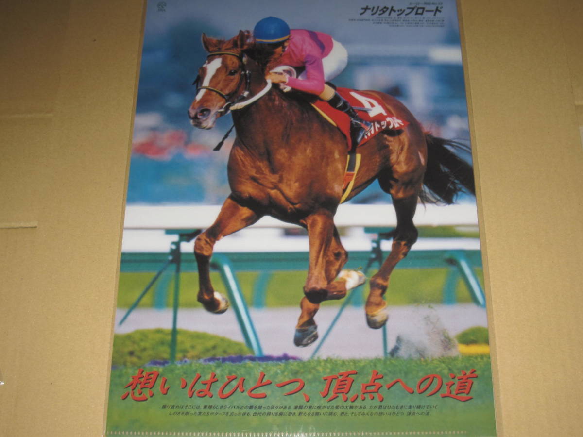 JRA ヒーロー列伝 No.53 ナリタトップロード クリアファイル 未開封 