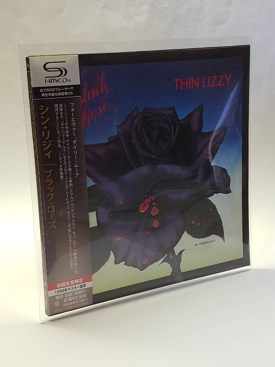 【正規品，定番】 THIN LIZZY／BLACK ROSE／シン リジィ／ブラック ローズ/国内盤SHM-CD/帯付/紙ジャケット仕様/1979年発表/9thアルバム/初回生産限定/廃盤(Thin Lizzy)｜売買されたオークション情報、yahooの商品情報をア Thin Lizzy
