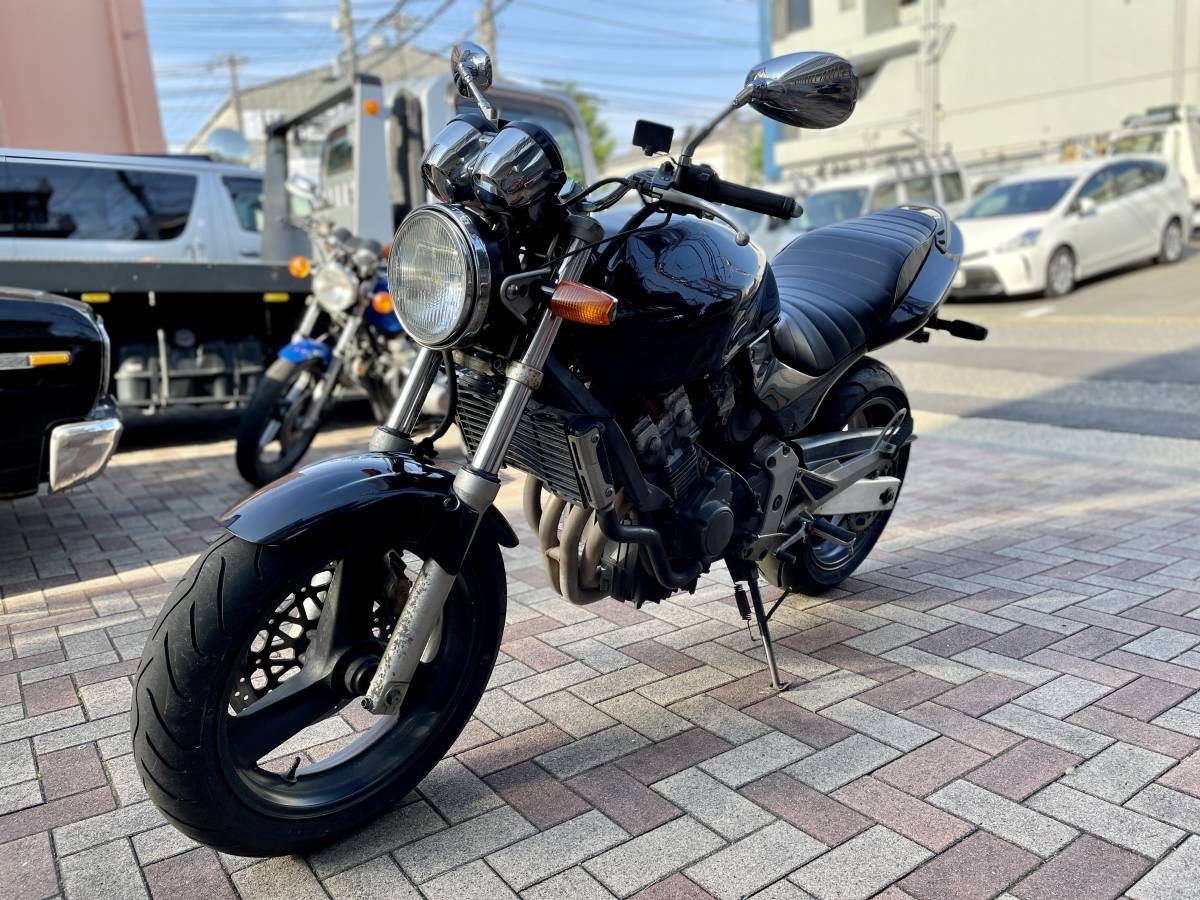 HONDA ホーネット250 MC31 始動動画あり 黒 Hornet (検 バリオス CBR