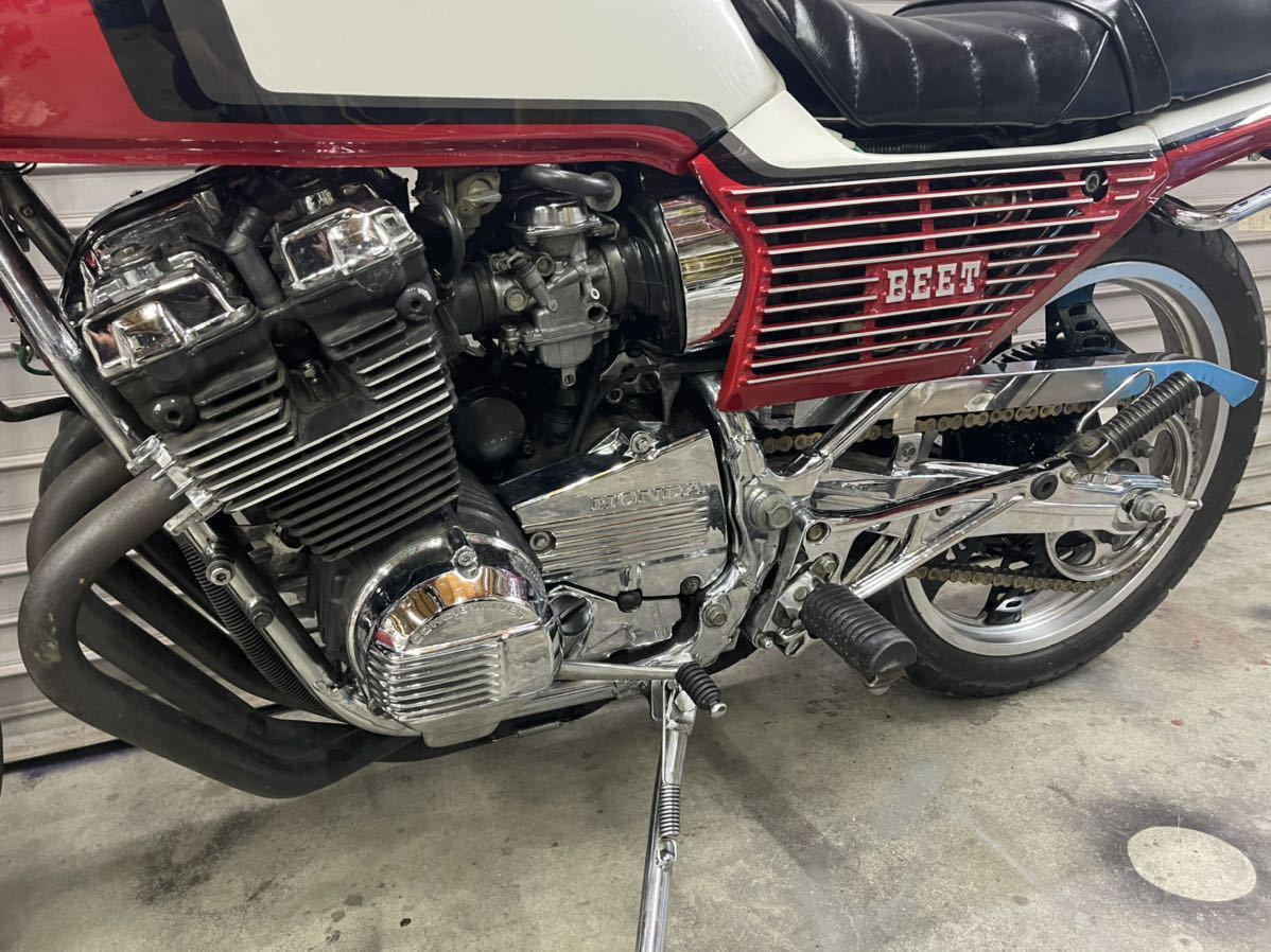 屋内保管】CBX400F ステップ