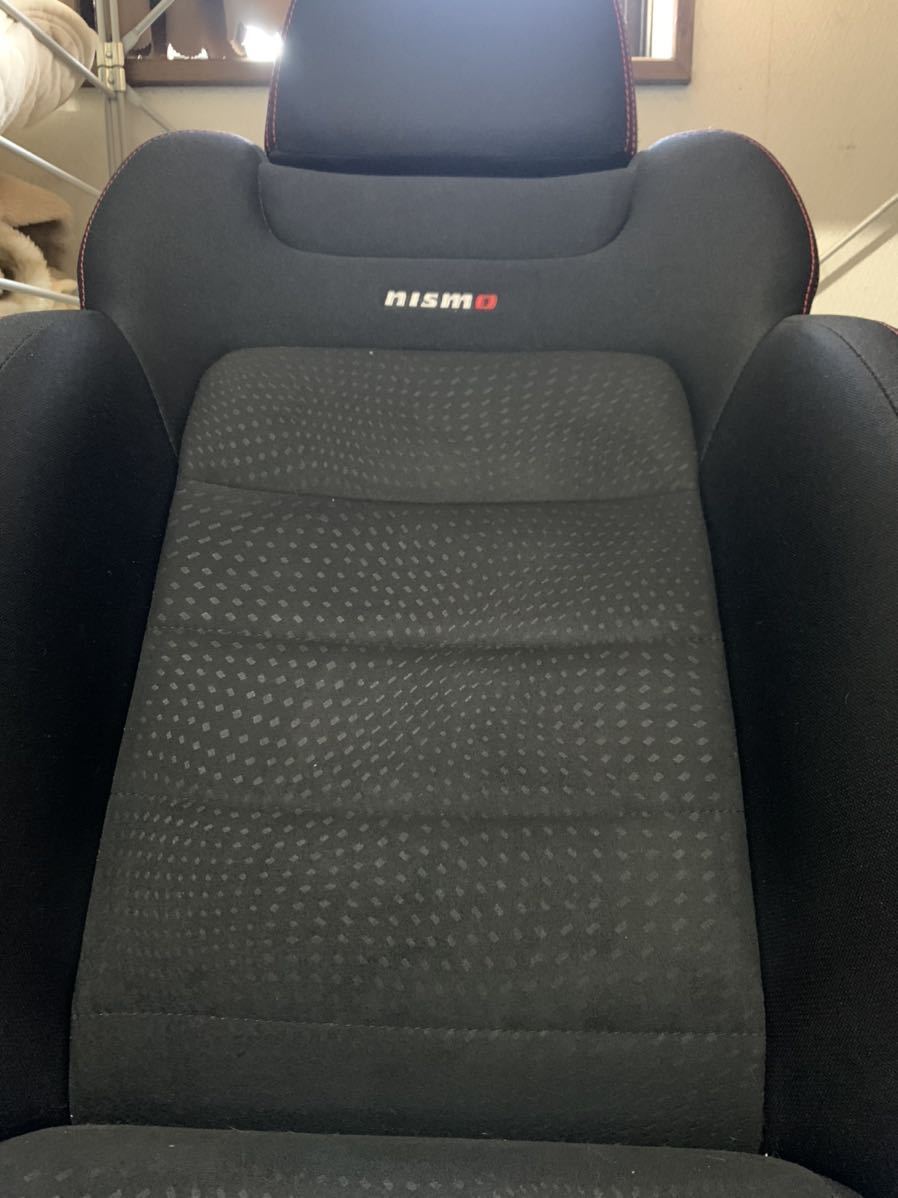引き取り限定】マーチニスモS 純正シート運転席側(日産用)｜売買された 