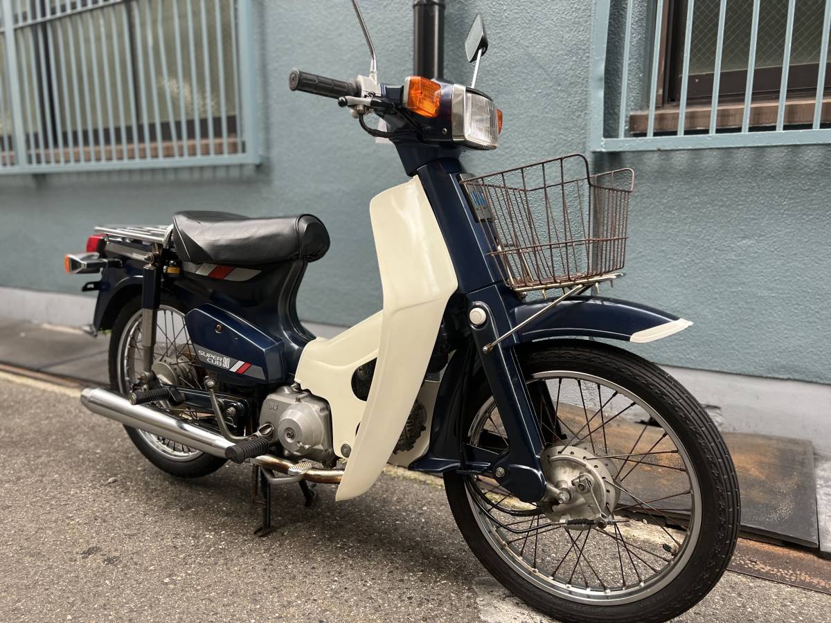 ☆　HONDA スーパーカブ90 カスタム　6414km　セル付き　HA02　実動　神戸　☆ スーパーカブ90 ホンダ | オリジナルフル 低走行ホンダ Cubのある生活