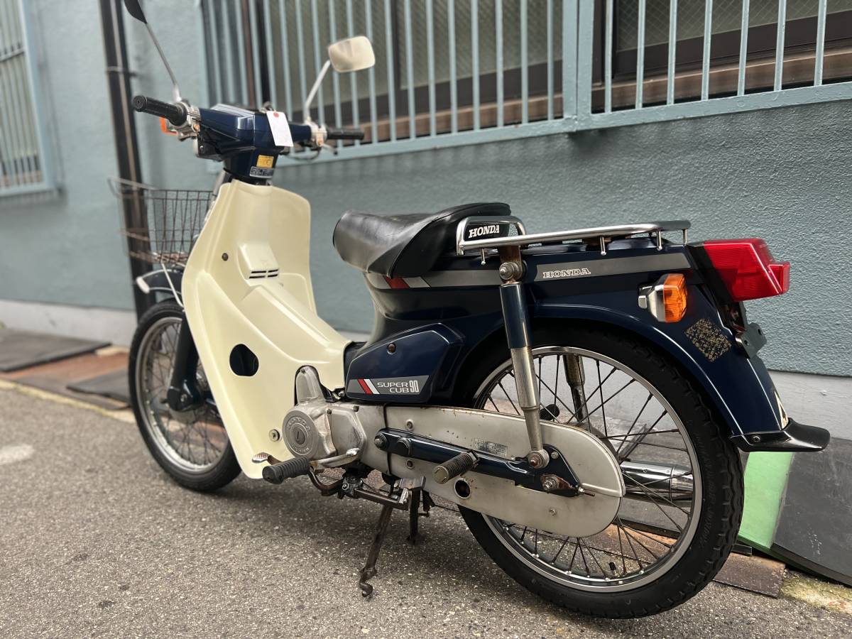 ☆　HONDA スーパーカブ90 カスタム　6414km　セル付き　HA02　実動　神戸　☆ スーパーカブ90 ホンダ | オリジナルフル 低走行ホンダ Cubのある生活