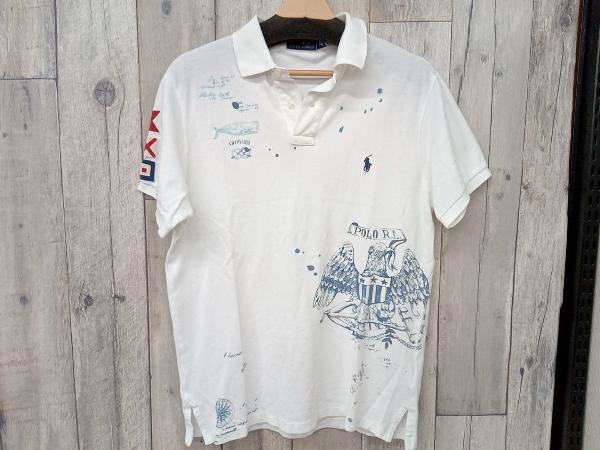 POLO RALPH LAUREN ホワイト ポロシャツ メンズ Mサイズ ポロ ラルフ