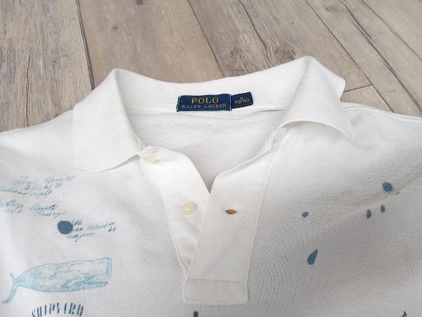 POLO RALPH LAUREN ホワイト ポロシャツ メンズ Mサイズ ポロ ラルフ