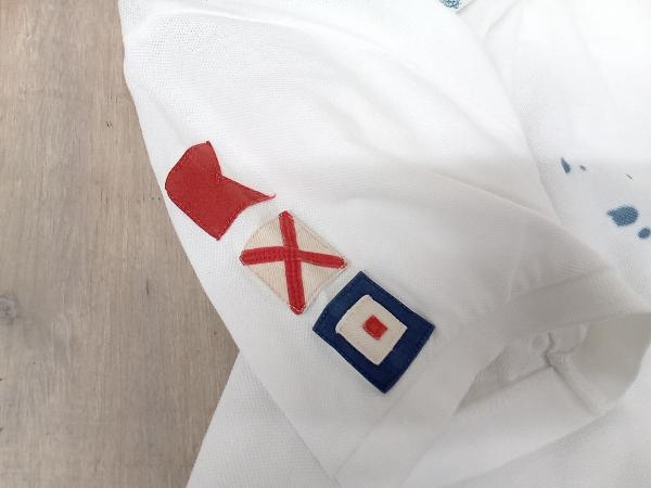 POLO RALPH LAUREN ホワイト ポロシャツ メンズ Mサイズ ポロ ラルフ