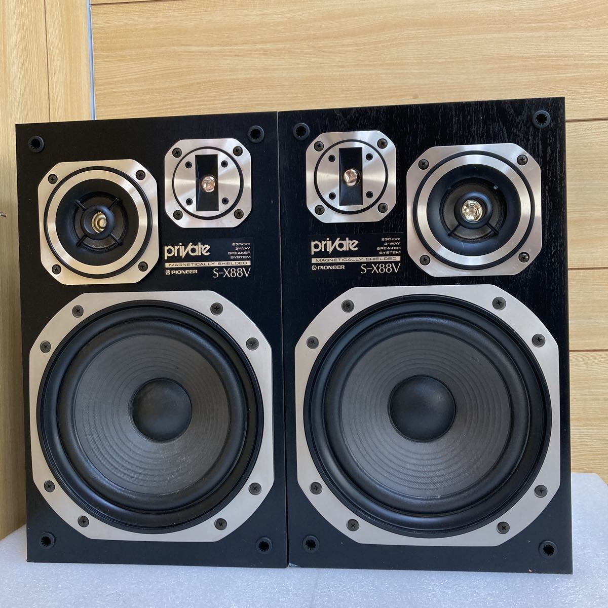 MK1726 Private PIONEER パイオニア S-X88V スピーカー 左右セット