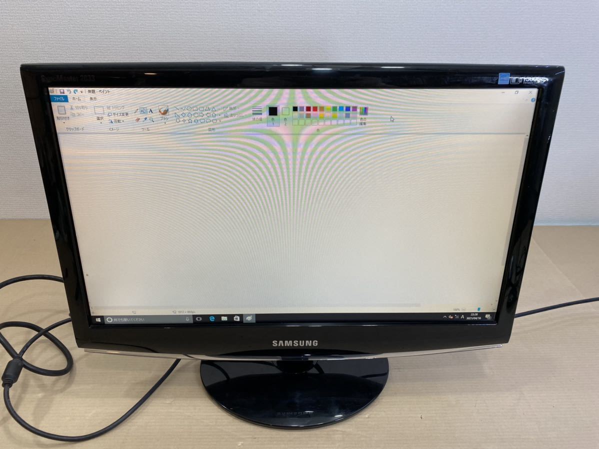 SAMSUNG サムスン 液晶モニター 液晶ディスプレイ LCDモニター 2033SW 20インチ(20インチ～)｜売買されたオークション情報 ...
