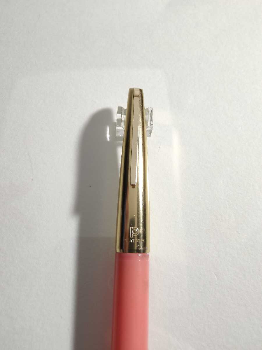 プラチナ 旧型 ソフトペン S66-30 ピンクxゴールドキャップ / PLATINUM
