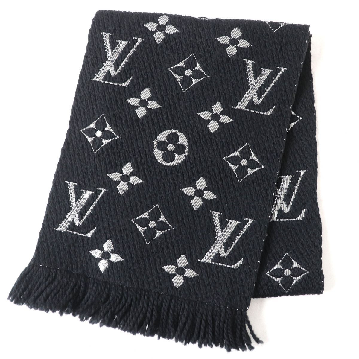 美品△正規 LOUIS VUITTON ルイヴィトン 20年 M75833 エシャルプ ロゴ 