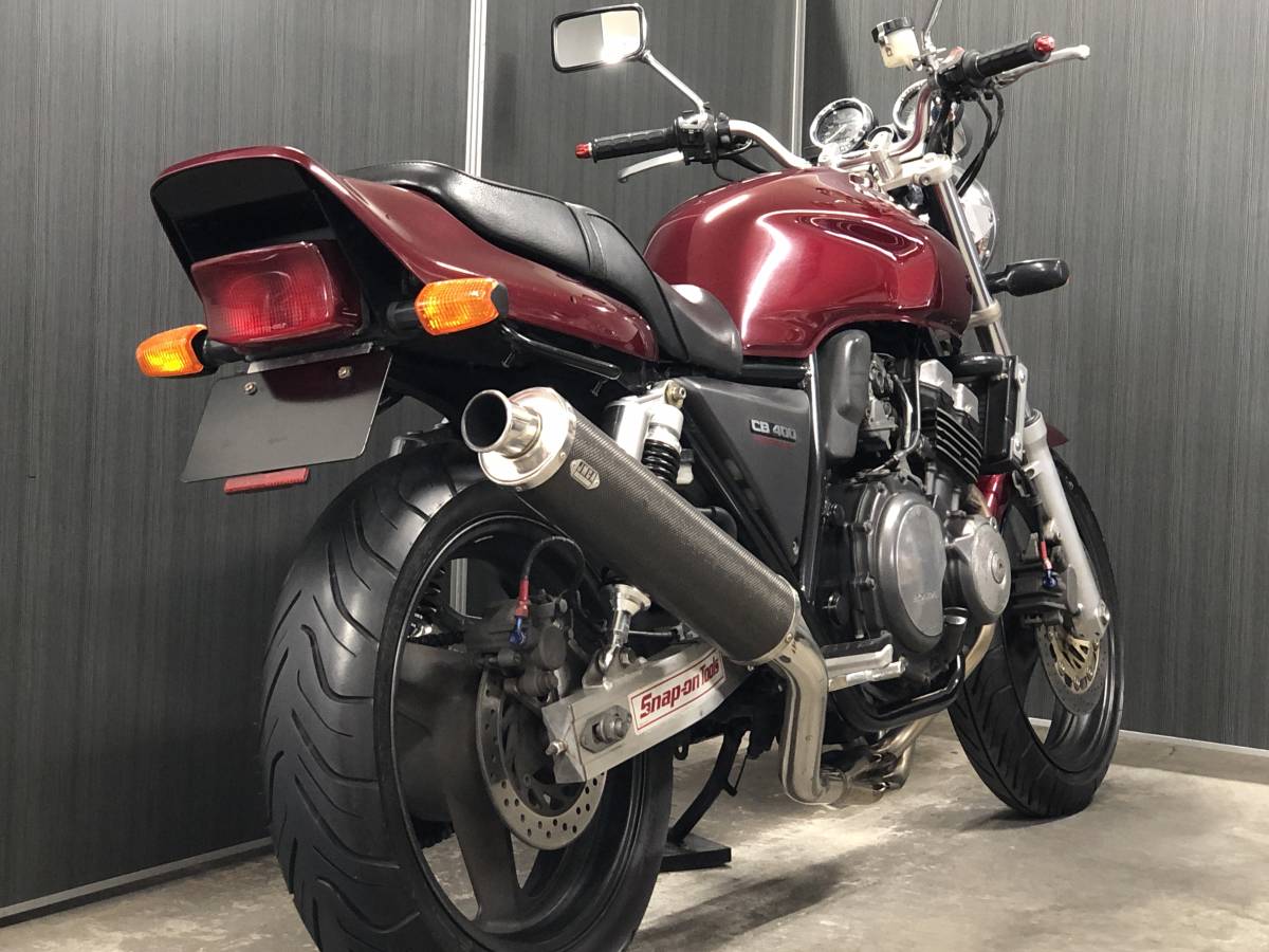 動画有】絶版 CB400SF NC31 カスタム 美車/NOJIMAフルEXマフラー 