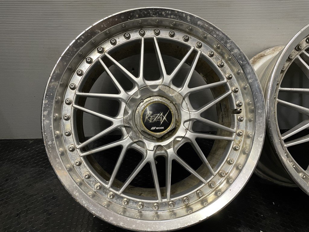 WORK REZAX ワーク レザックス 社外ホイール 17インチ 4本 8J  