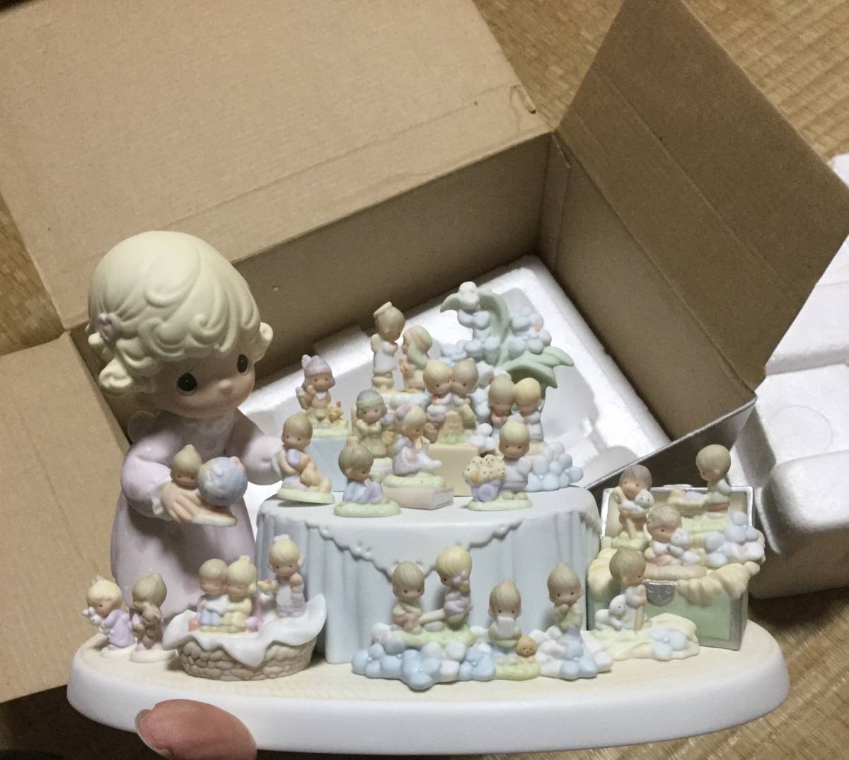 送料込 迫力サイズ 25周年記念 Precious Moments プレシャスモーメント
