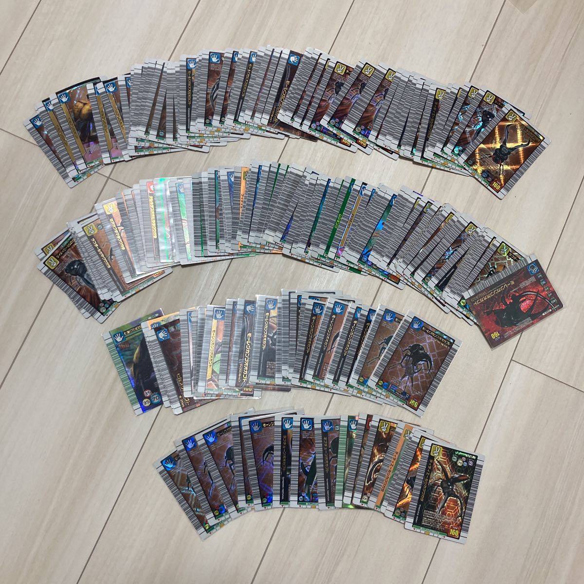 ムシキング スパコレ 引退品 ムシキングカード引退品クリアファイル2