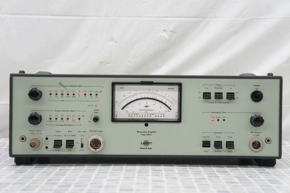 Bruel & Kjaer 2609 - Amplificateur de test audio