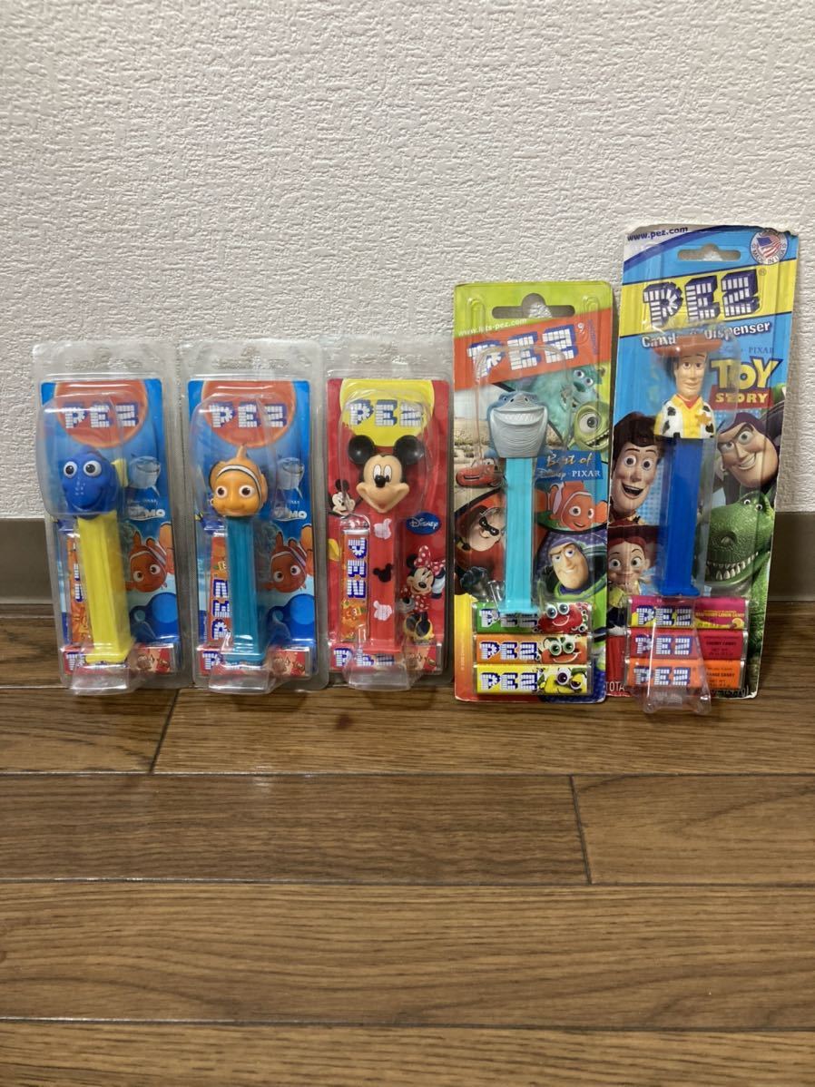 高品質新品 Pez ペッツ ディズニー Disney 5コセット O1saude Com Br