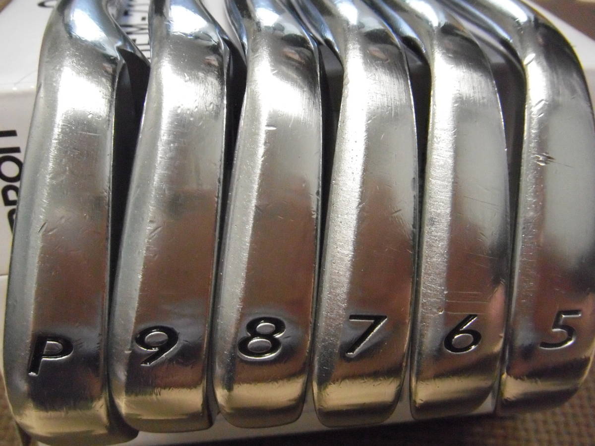 ☆美品☆プロギア TR 900 FORGED 5-9，Pw Dynamic Gold(S200)6本 