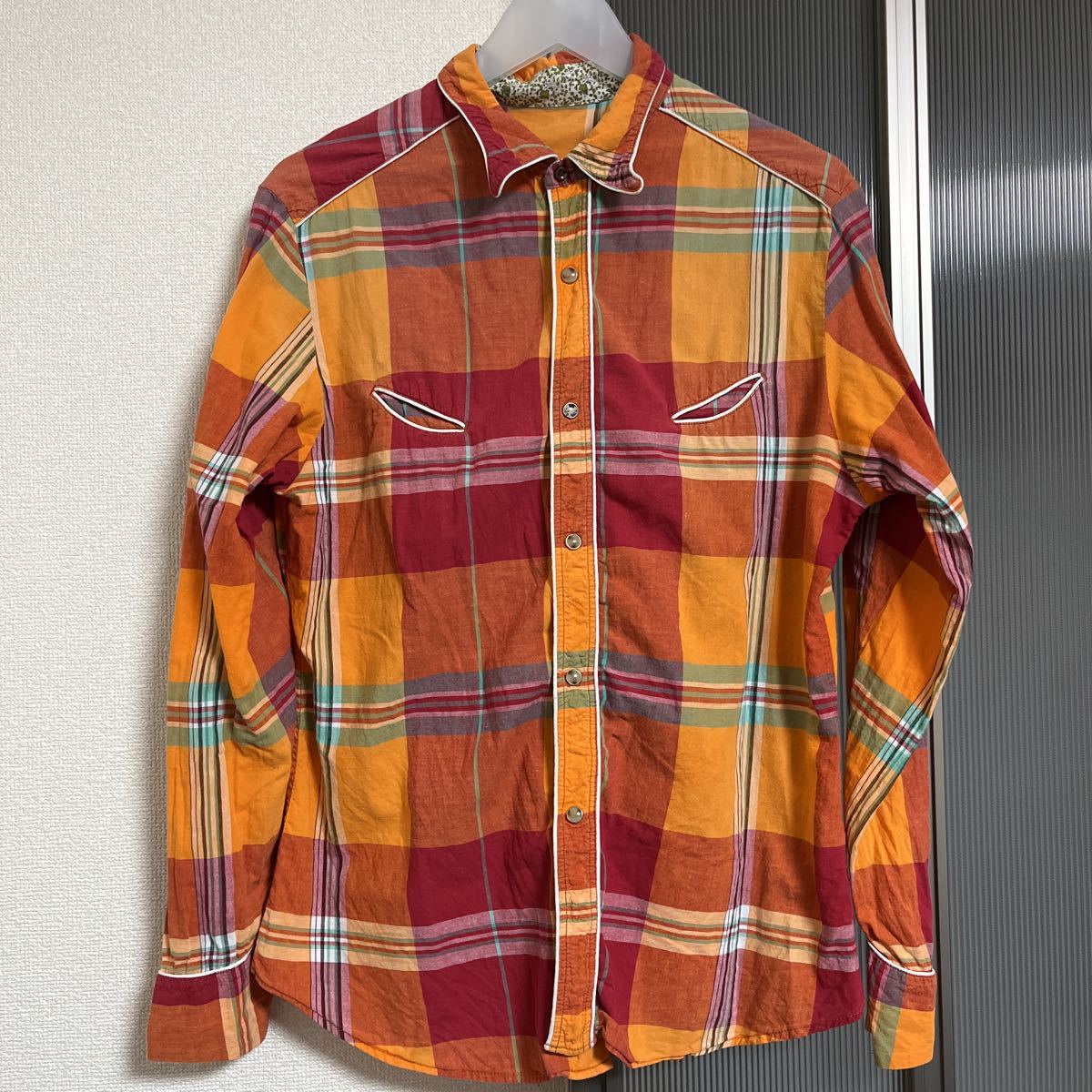 KAPITAL キャピタル チェック ウエスタンシャツ size 2 KAPITAL 